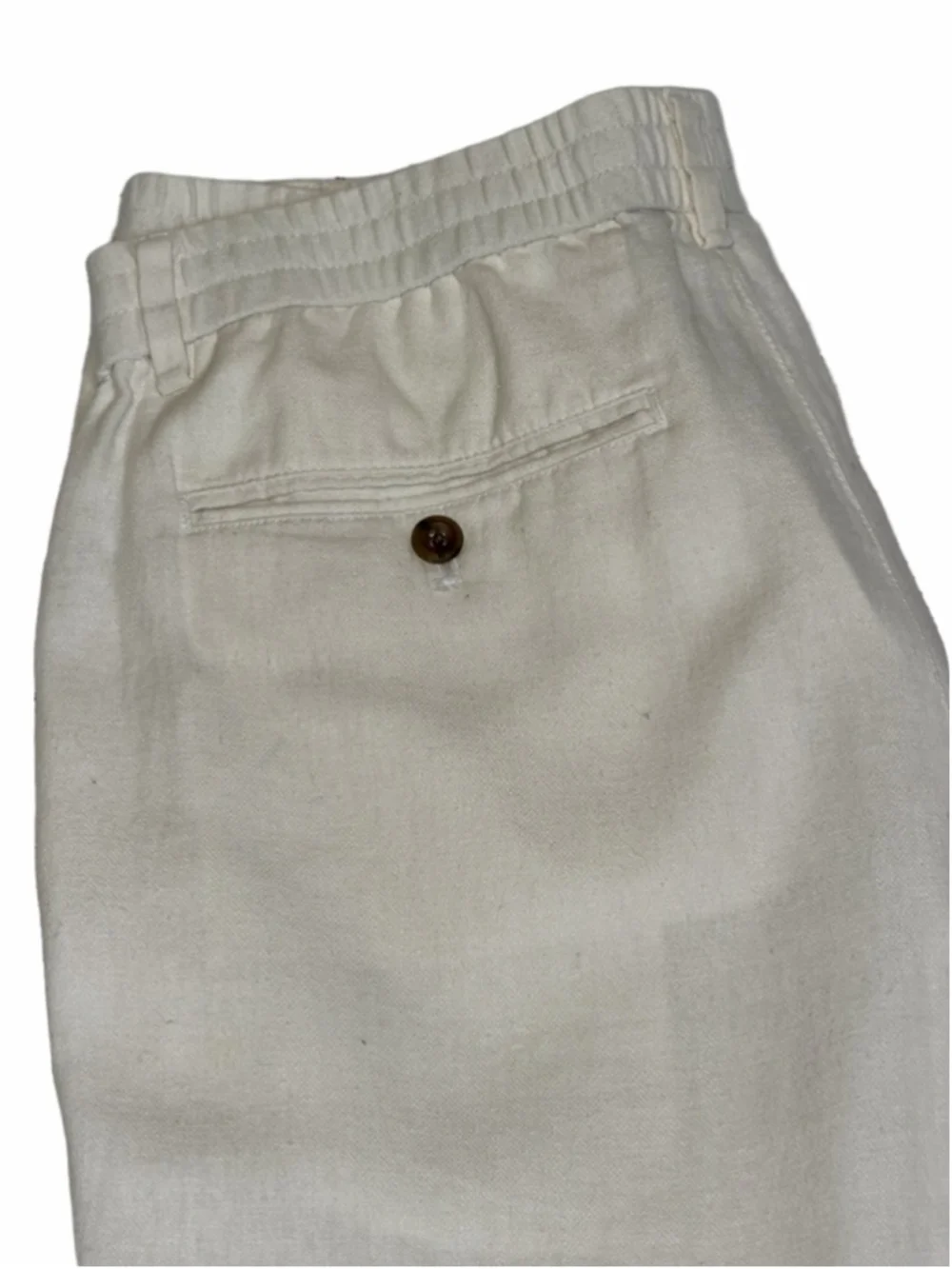 Banana Republic Pants Men's Linen Cotton Athletic Fit Trousers 32